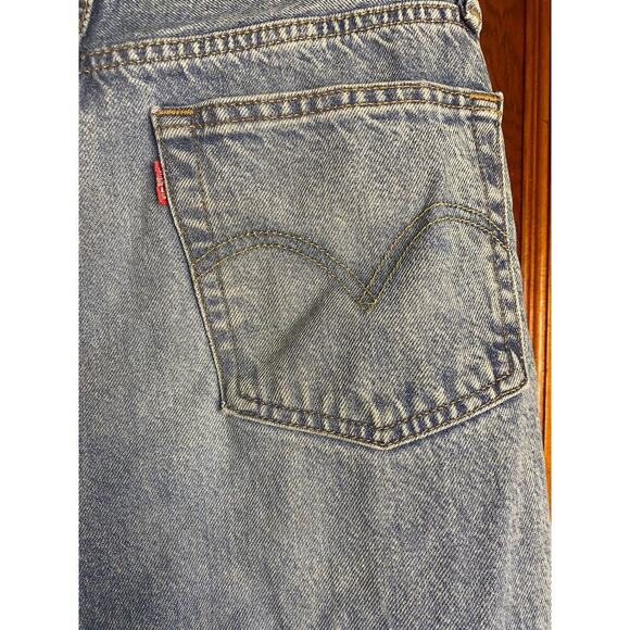 Buttonfly Levi's 501 Highwaist Denim Jeans w25 L32 - Picture 10 of 10